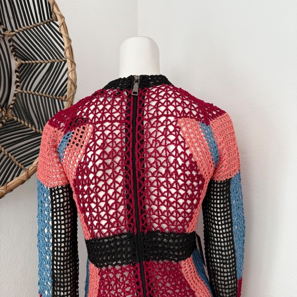 NWT, Bebe Netted Dress - Picture 8 of 8